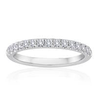 Imagine Bridal Round Diamond Pave Band