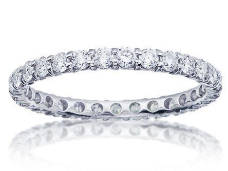 Imagine Bridal Round Diamond Shared Prong Diamond Eternity Band