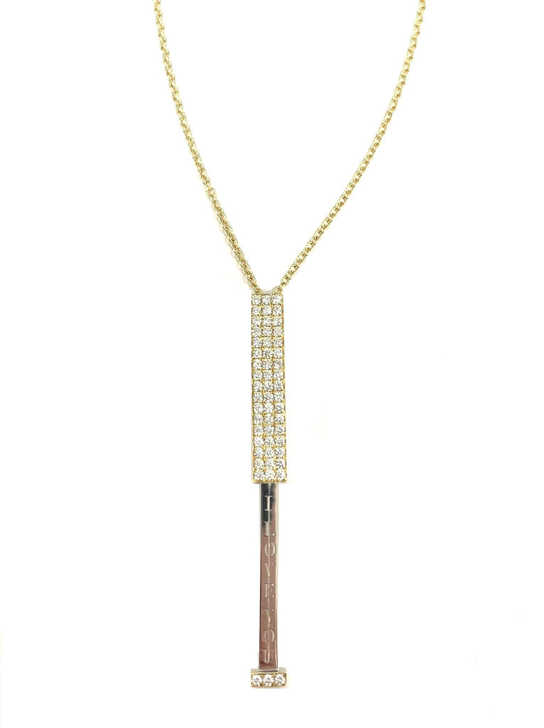 Venetti Hidden Bar Necklace