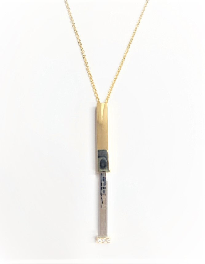 Venetti Hidden Bar Necklace