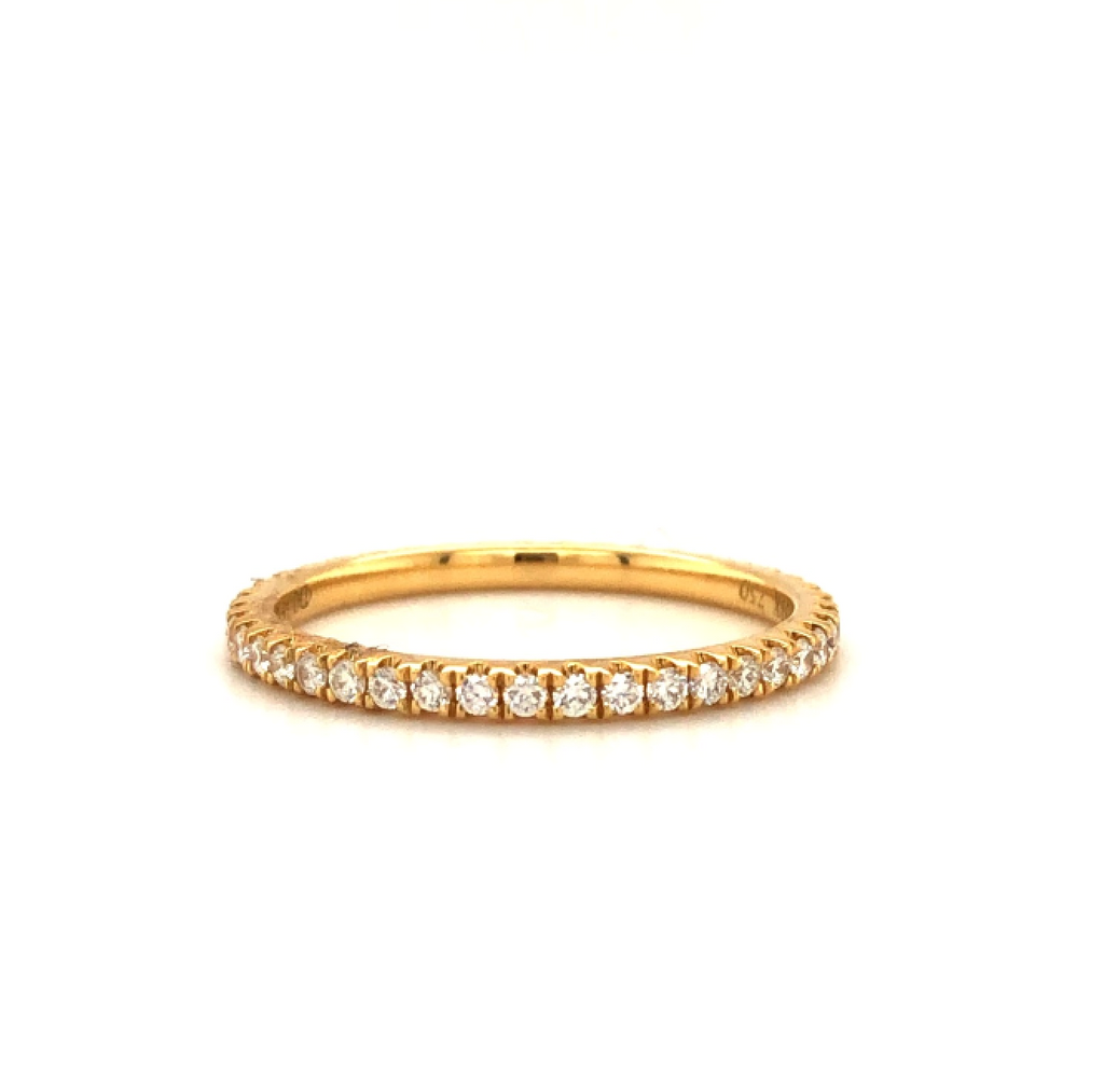 Lady's Ros. 18 Karat Wedding Band