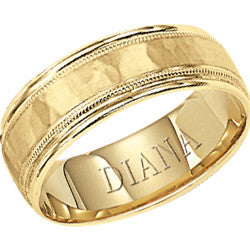 Gent's Yellow 18 Karat Wedding Band