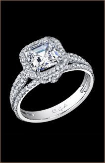 C. Gonshor Engagement Ring