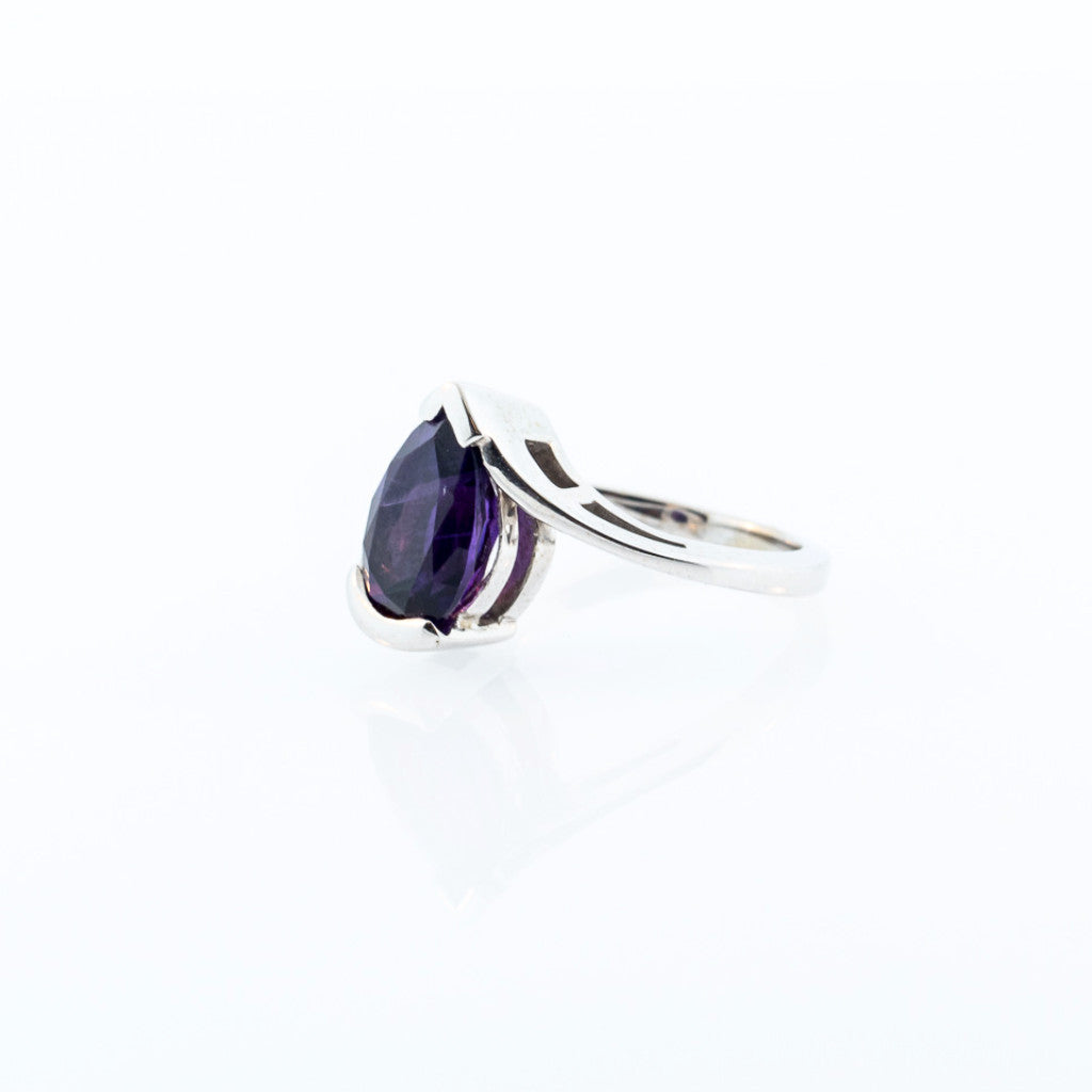 Purple Amethyst Ring