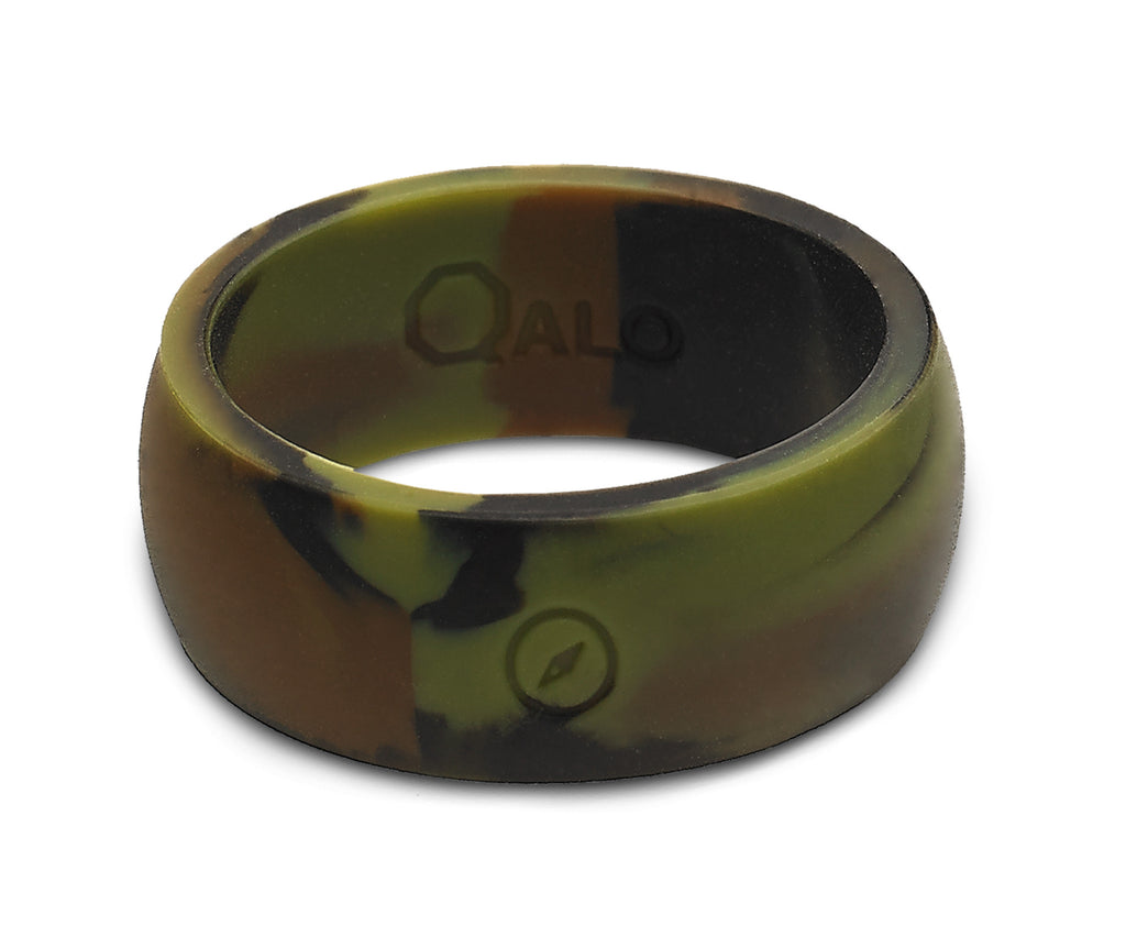 Men's Outdoors Camo Silicone Ring